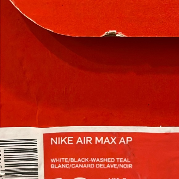 Nike Air Max AP CU4826 102 Shoes Sneakers new white teal Mens Sizes - Picture 13 of 13